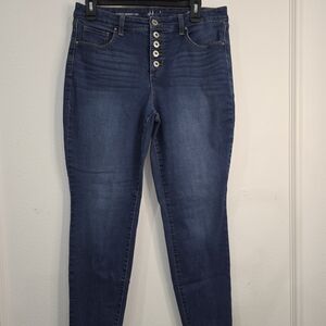 Style & Co. High Rise Dark Blue Jeans